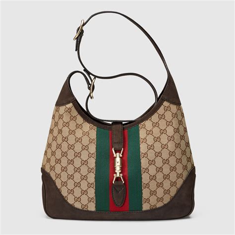 gucci fourre tout new jackie en daim|sac porté épaule Jackie en daim (2000.